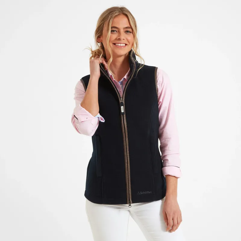 Schoffel Lyndon Fleece Gilet - Navy