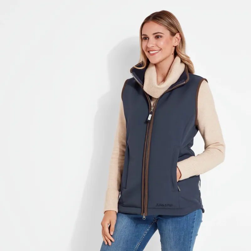 Schoffel Ladies Belton Navy Gilet