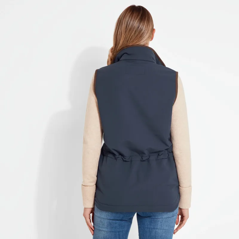 Schoffel Ladies Belton Navy Gilet-1
