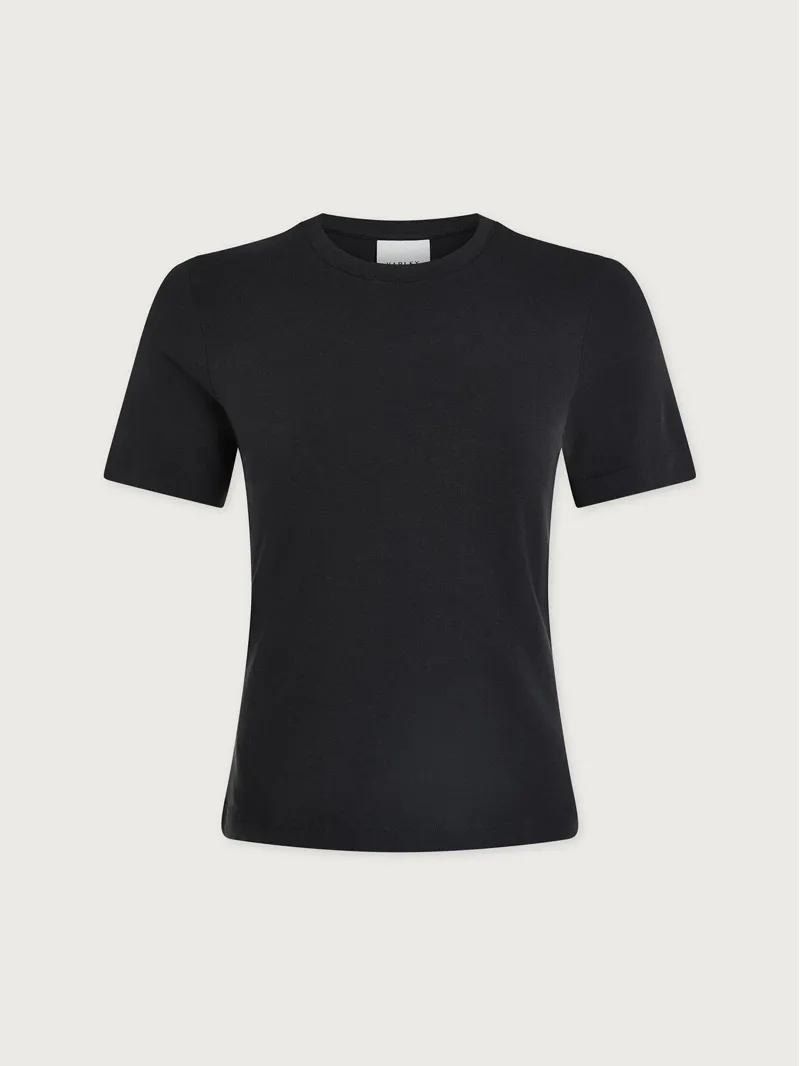 Varley Regina Fitted Tee - Black-5