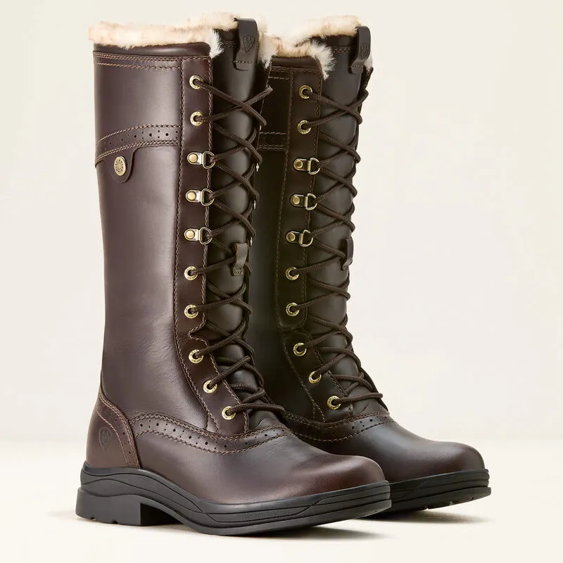 Ariat Wythburn II Sherpa Waterproof Dark Mocha Boot