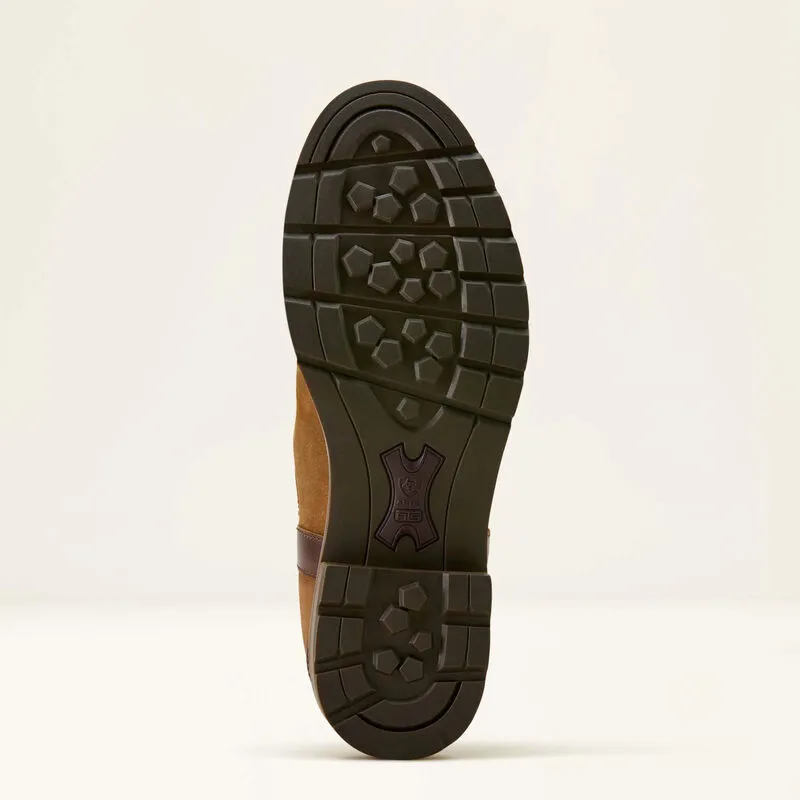 Ariat Wexford Sherpa Waterproof Chelsea Boot - Amber Brown-5