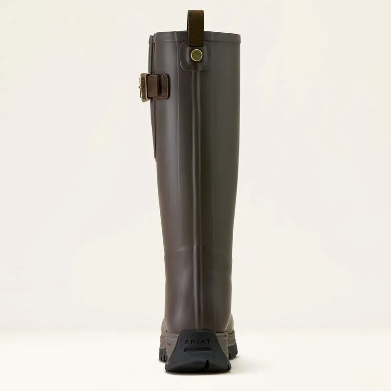 Ariat Ladies Woodstock Rubber Boot -  Bracken Brown-2