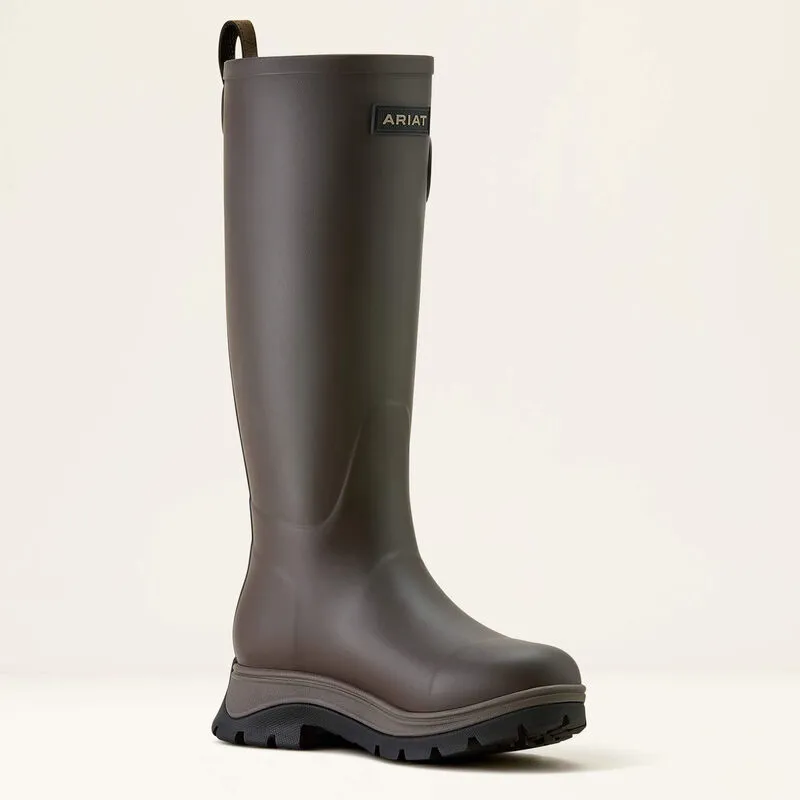 Ariat Ladies Woodstock Rubber Boot -  Bracken Brown
