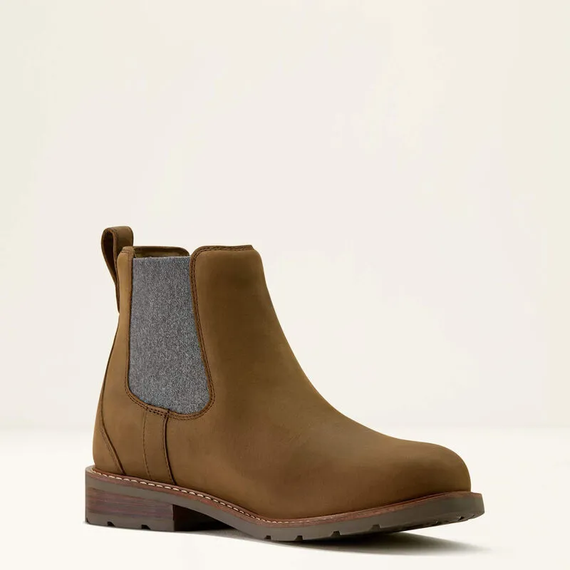 Ariat Wexford Waterproof Chelsea Boot - Palm Brown