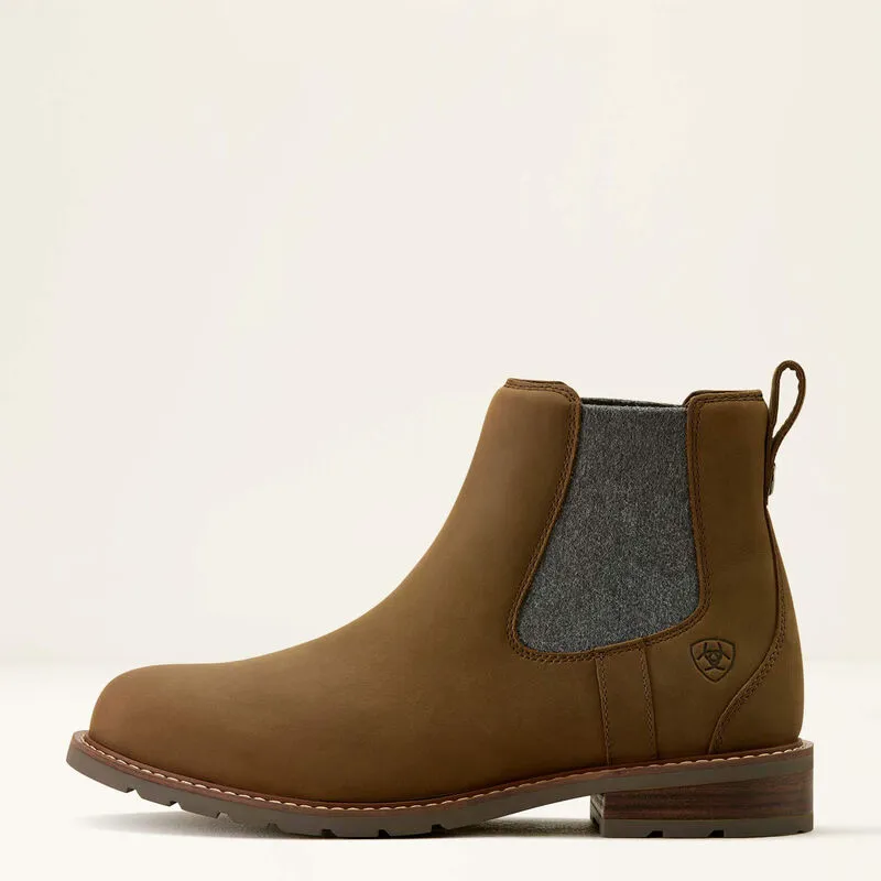 Ariat Wexford Waterproof Chelsea Boot - Palm Brown-4