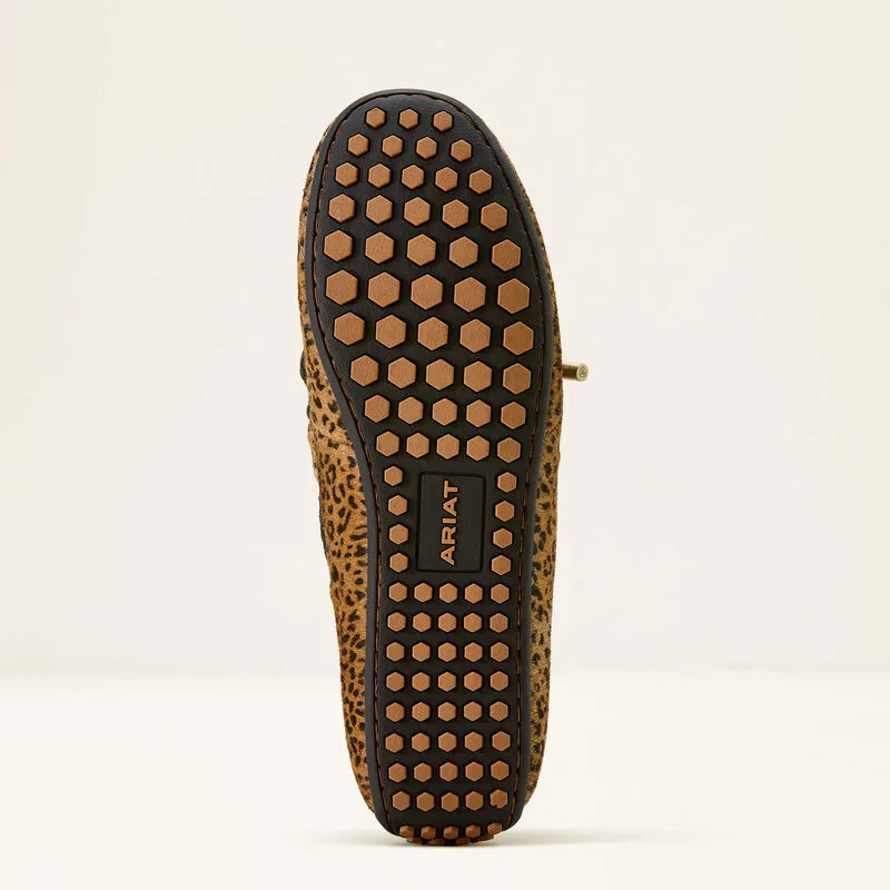 Ariat Margot Driving Moccasin - Mini Cheetah Hair On-2