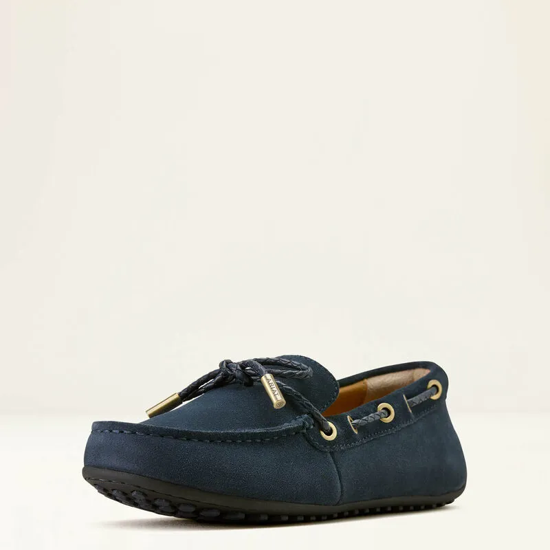Ariat Margot Driving Moccasin - Navy Suede
