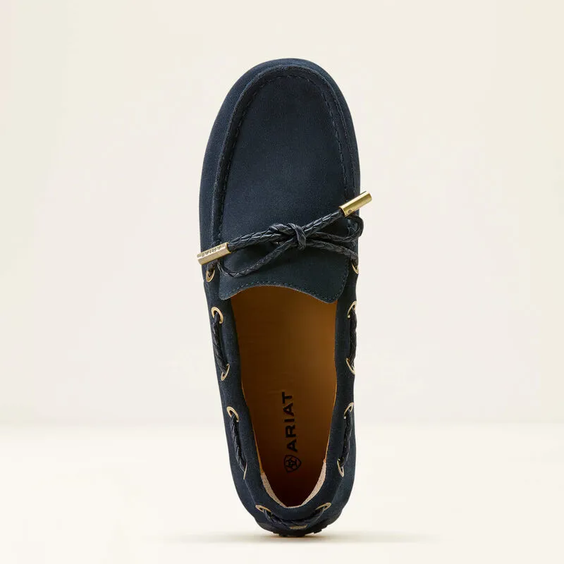 Ariat Margot Driving Moccasin - Navy Suede-3