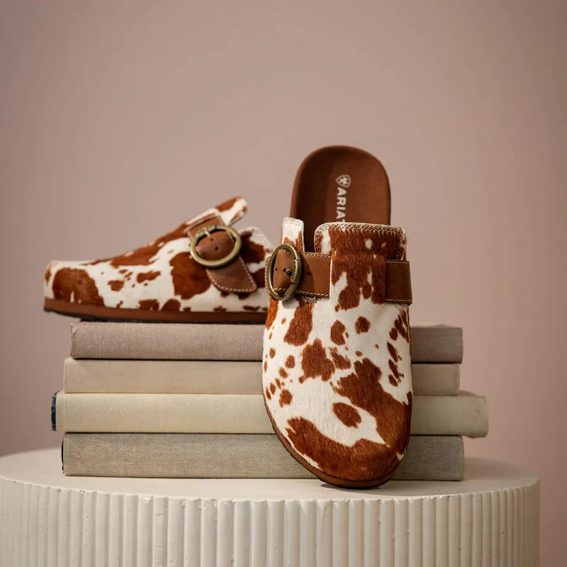Ariat Country Mule - Cow Hair On-4