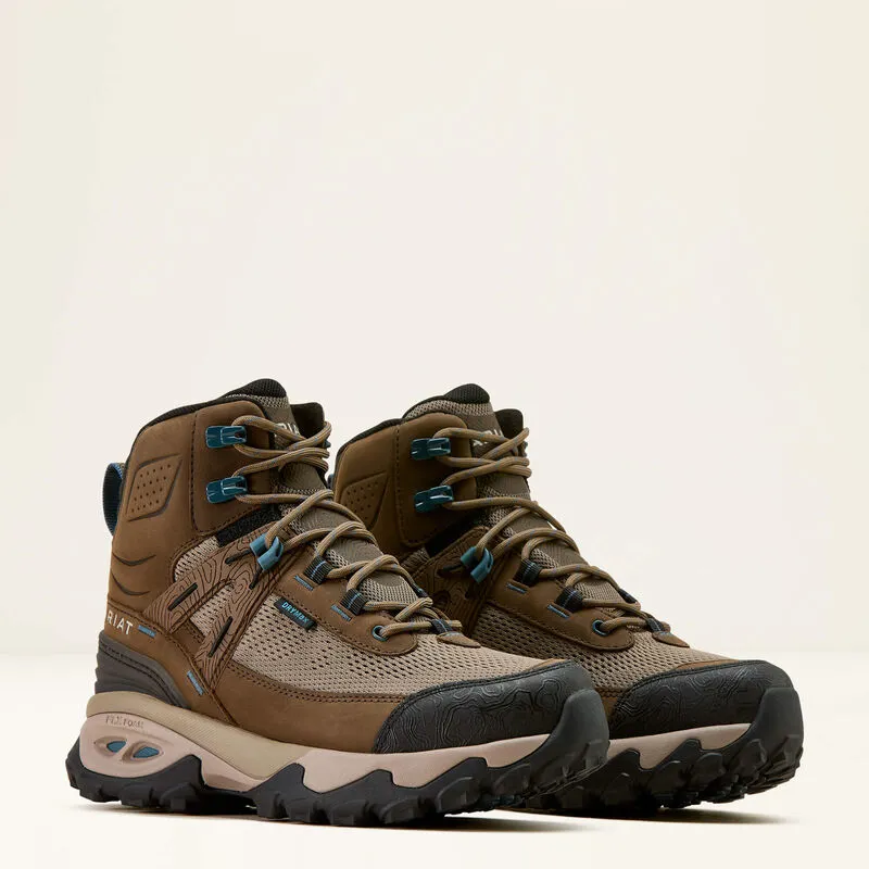 Ariat Traverse Mid Waterproof Hiking Boot - Brown Bark