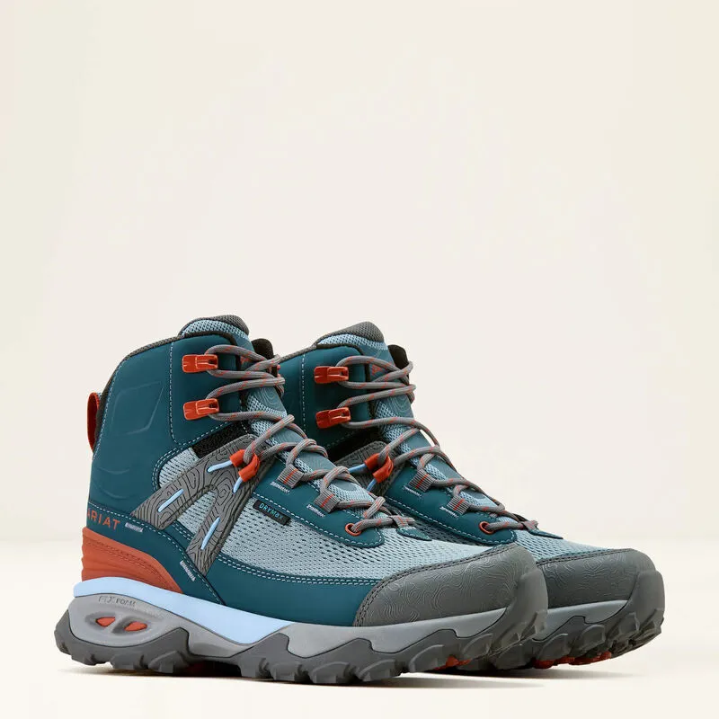 Ariat Traverse Mid Waterproof Hiking Boot - Blue Depths