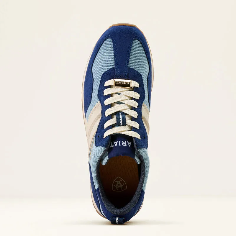 Ariat Ranch Runner Trainer - Light Denim/Blue Depths-3