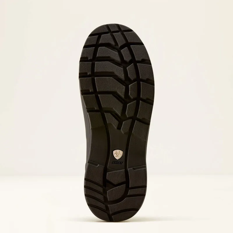 Ariat Kelmarsh Shortie Chocolate Tan Twill Rubber Boot-4