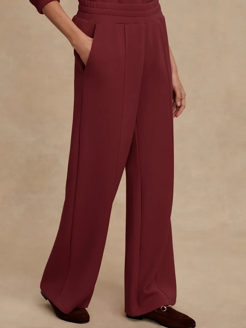 Varley The Wide Leg Pant 30 - New Maroon-2