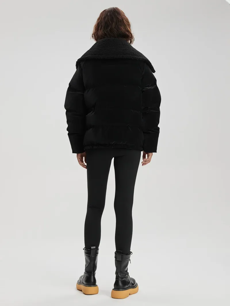 Varley Roseville Down Jacket - Black-1