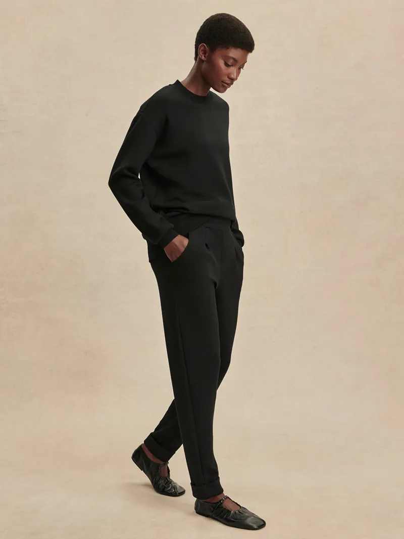 Varley The Rolled Cuff Pant 25 - Black-2