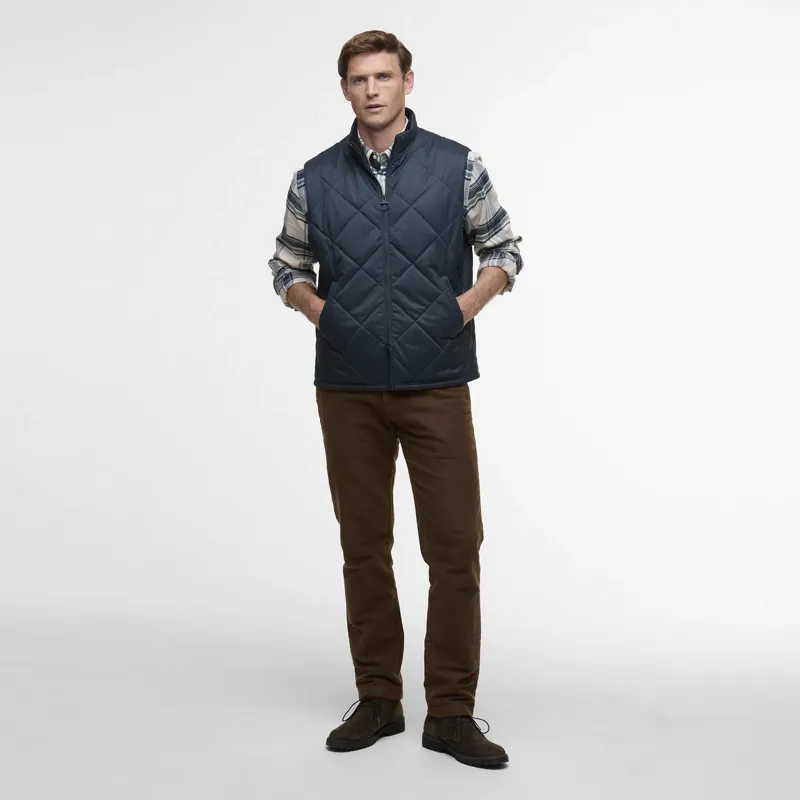 Barbour Winter Finn Gilet - Dark Navy-4
