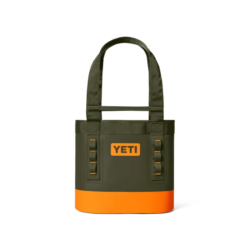 YETI Camino 20 Carryall Olive/King Crab Orange Tote Bag