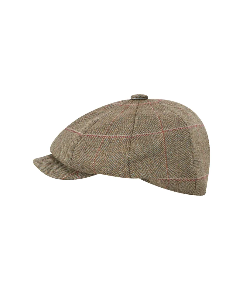 Schoffel Newsboy Tweed Cap - Lochlane Tweed