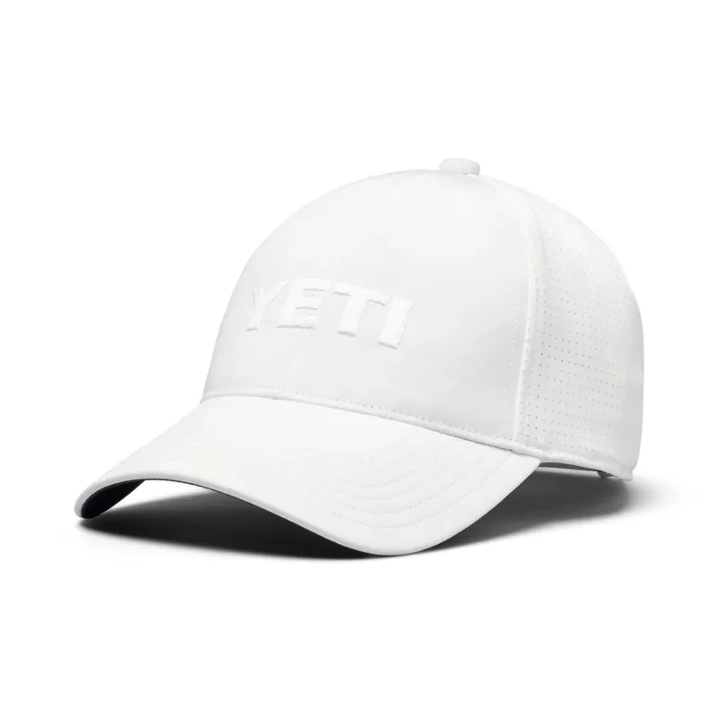 Yeti Structured Performance Hat - White-1