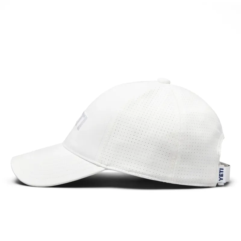 Yeti Structured Performance Hat - White-2