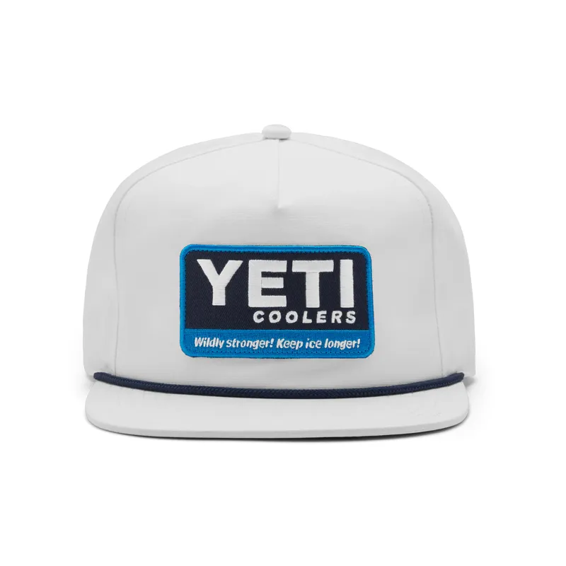 YETI Coolers Wildly Stronger Flat Brim Rope Hat