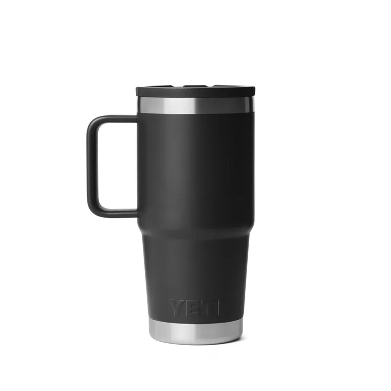 YETI Rambler 20 Oz Black Travel Straw Mug-2