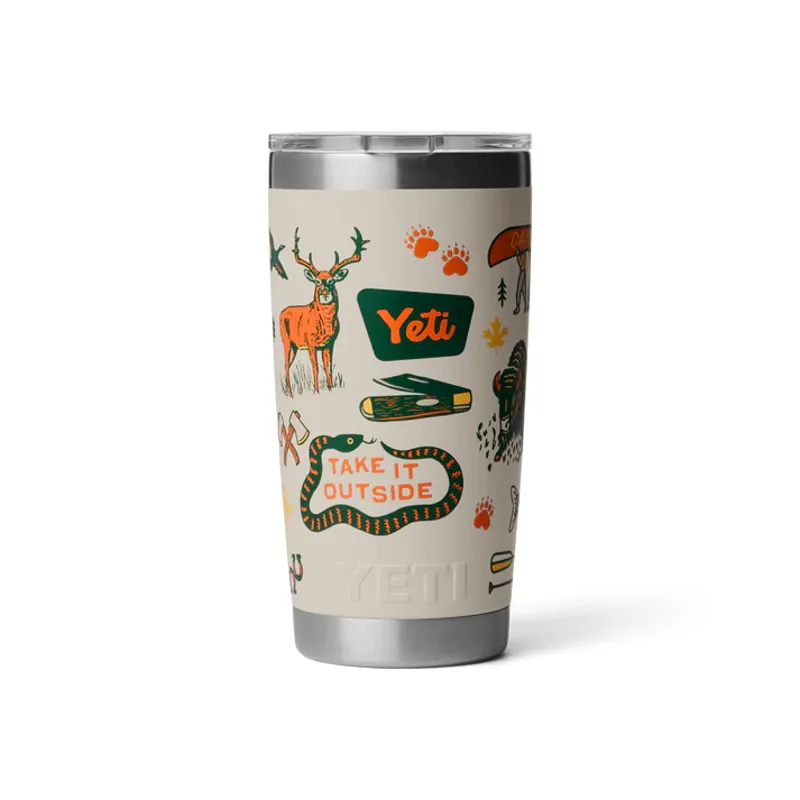 YETI Rambler 20 Oz Cape Summer Camp Tumbler-1