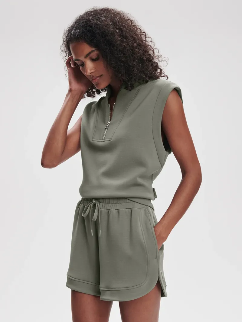 Varley Ollie High Rise Short 3.5 - Shadow-3