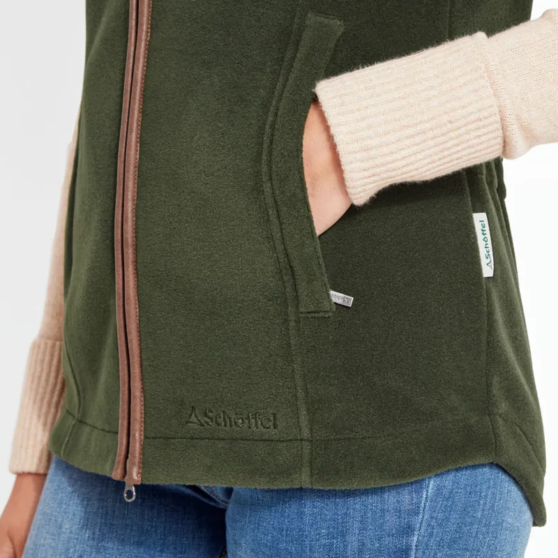 Schoffel Lyndon Fleece Gilet - Forest-2