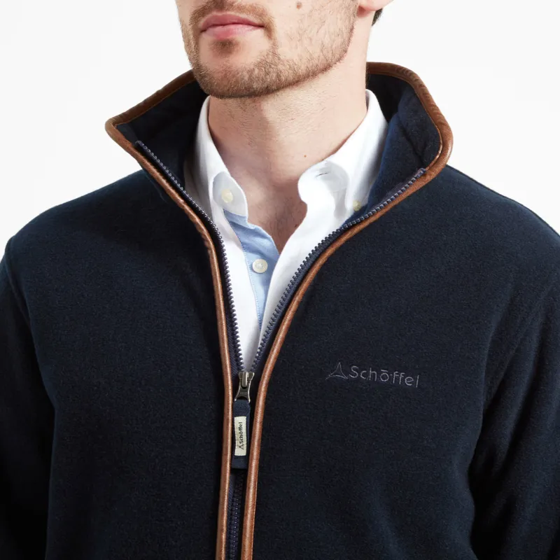 Schoffel Cottesmore Fleece Jacket - Navy-3