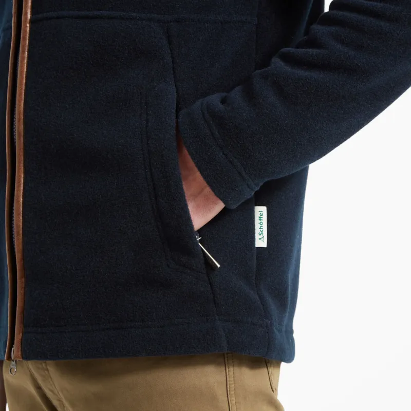 Schoffel Cottesmore Fleece Jacket - Navy-4