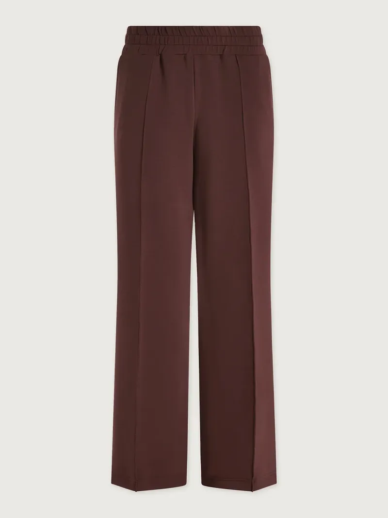 Varley The Wide Leg Pant 30 - Deep Mahogany-4