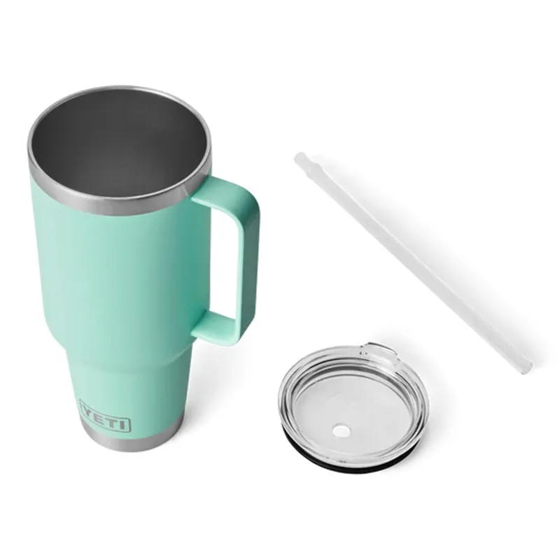YETI Rambler 42 Oz Seafoam Straw Mug-2