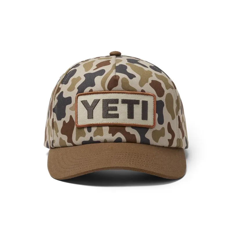 YETI Mid Pro Flat Brim Cap - Wetlands Camo