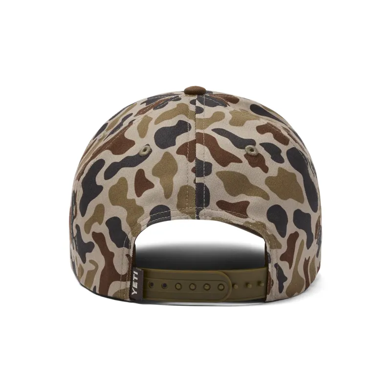 YETI Mid Pro Flat Brim Cap - Wetlands Camo-3