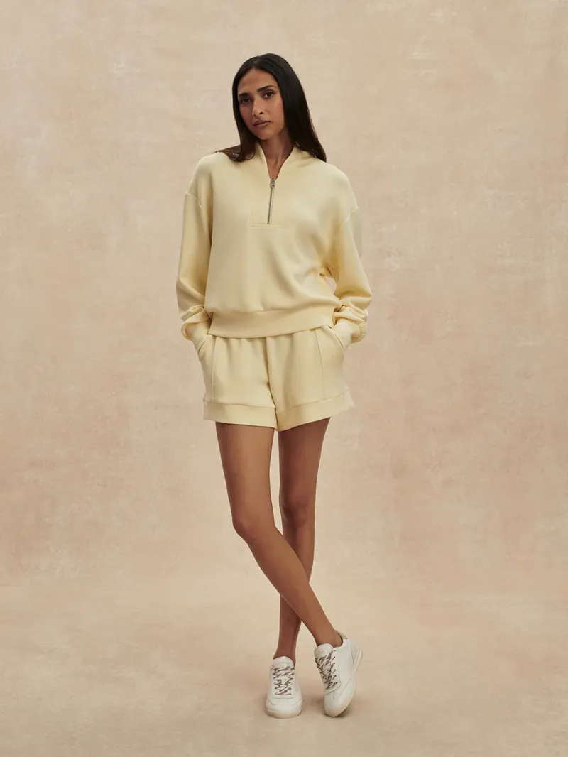 Varley Davidson Sweat - Anise Flower-3