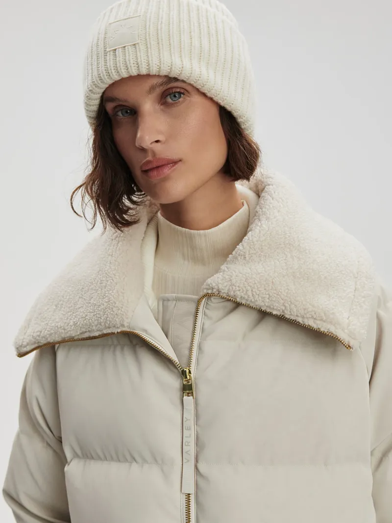 Varley Roseville Down Jacket - Fog-2