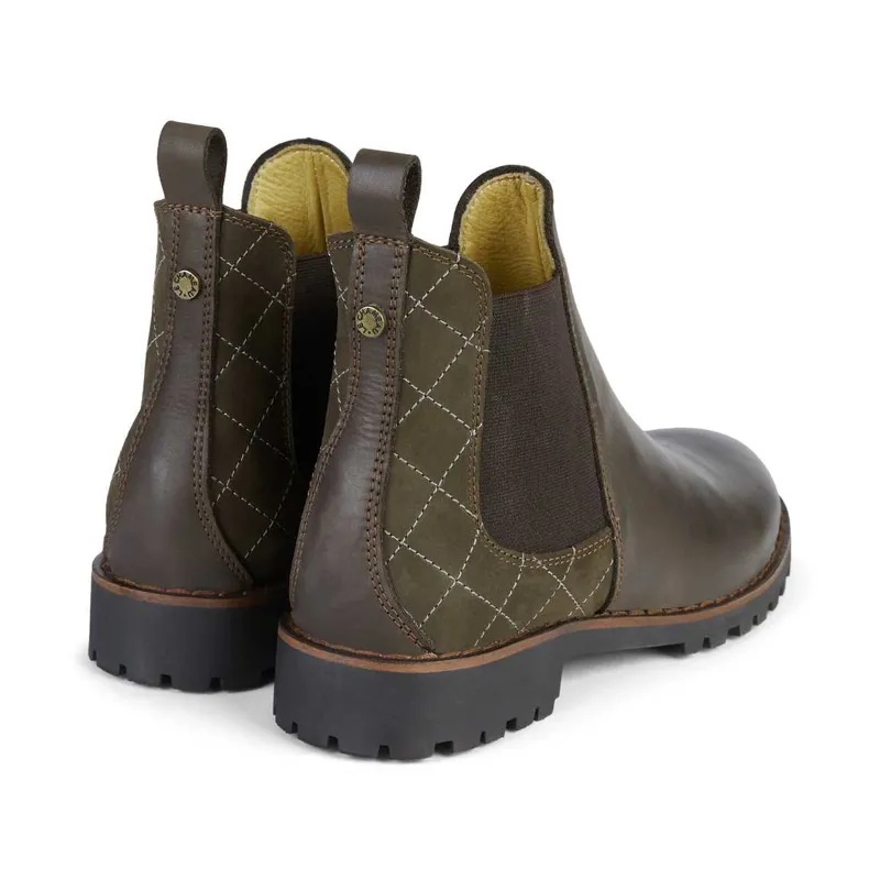 Le Chameau Jameson Marron Quilted Chelsea Boot-1