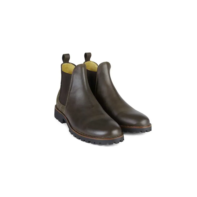 Le Chameau Jameson Marron Quilted Chelsea Boot-3