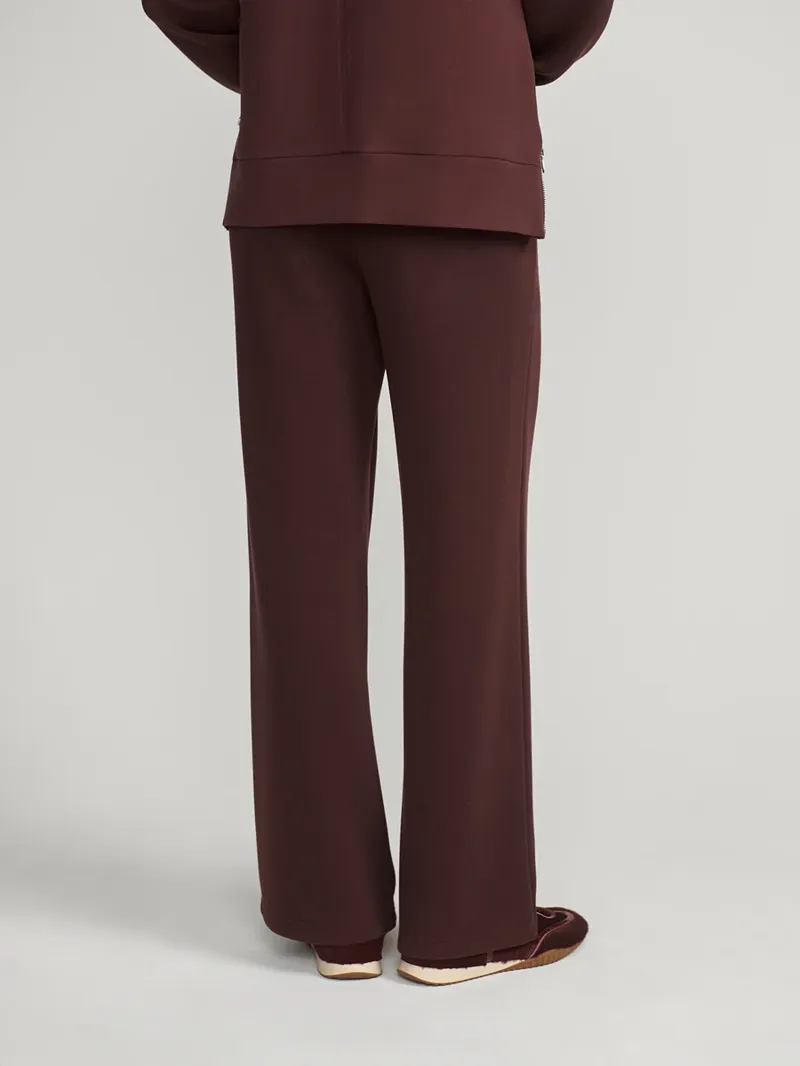 Varley The Wide Leg Pant 30 - Deep Mahogany-1