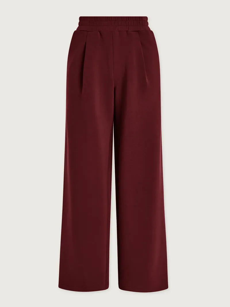 Varley The Wide Leg Pant 30 - New Maroon-1
