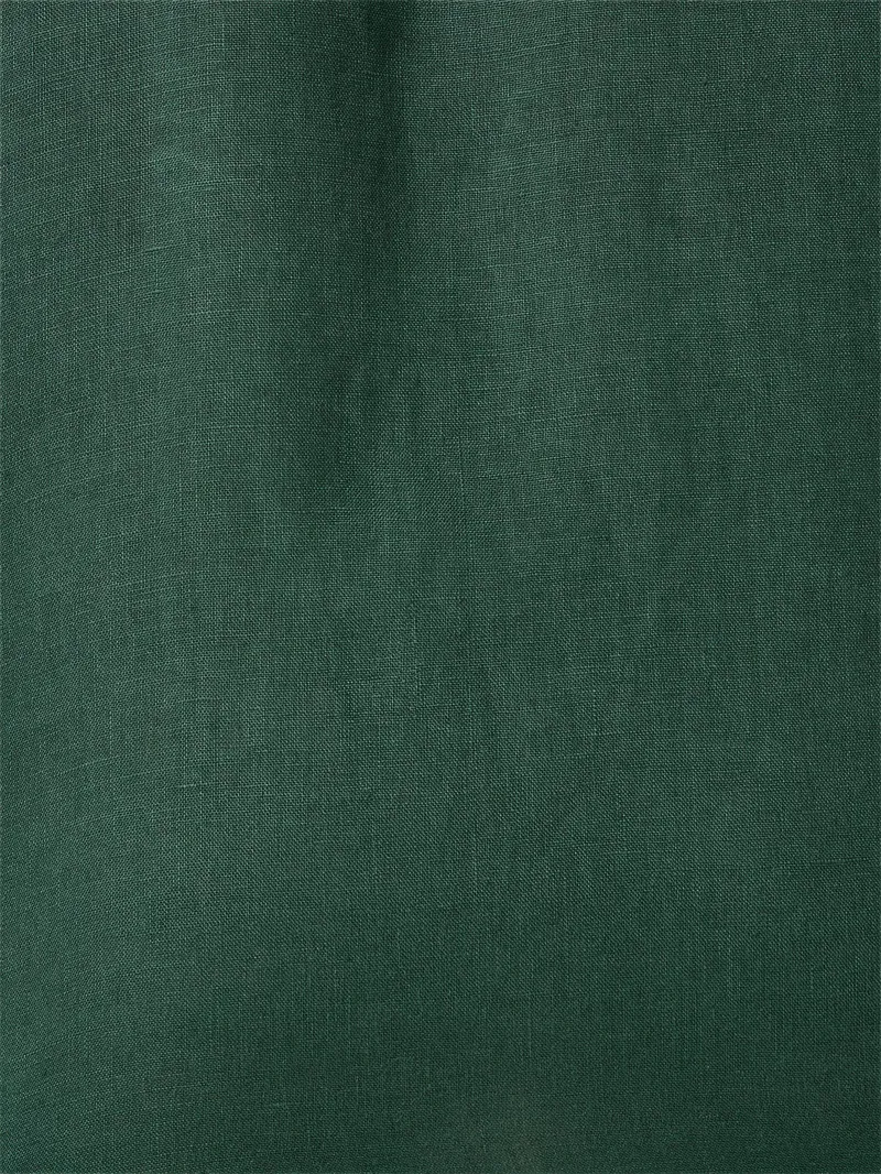 KOY Linen Shirt - Forest Green-6