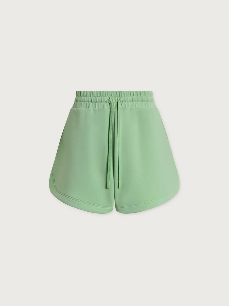 Varley Coulter High Rise Shorts - Sage Mint-4