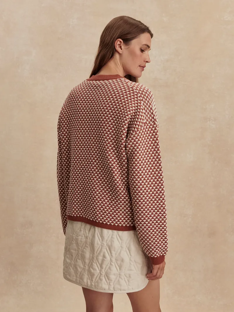 Varley Elmwick Knit Jacket - Maple-3