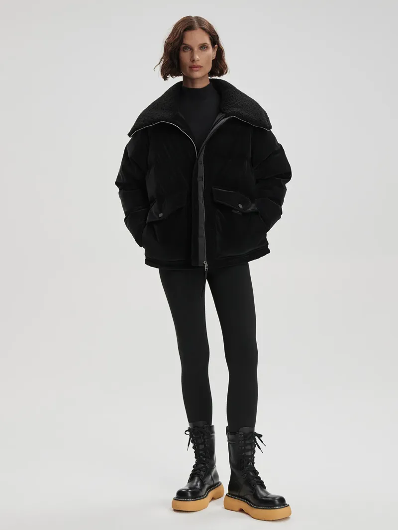 Varley Roseville Down Jacket - Black-4