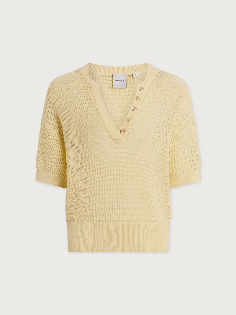 Varley Callie Knit Top - Anise Flower-2