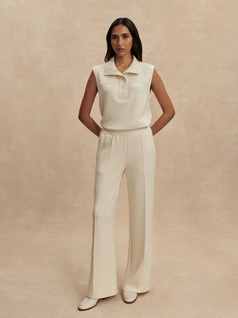 Varley The Wide Leg Pant 30 - Pristine-1