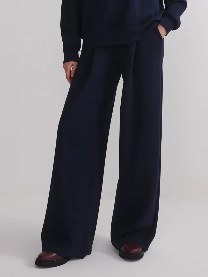 Varley The Extra Wide Leg Pant 29.5 - Navy-1